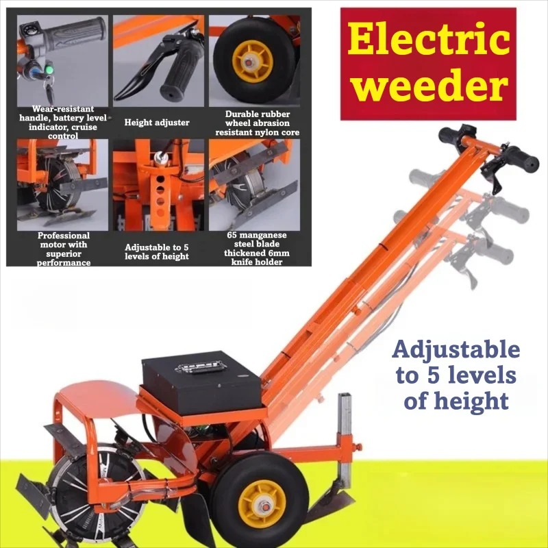 Electric Garden Weeder Cordles - Soil Tilling Cultivator recension och pris