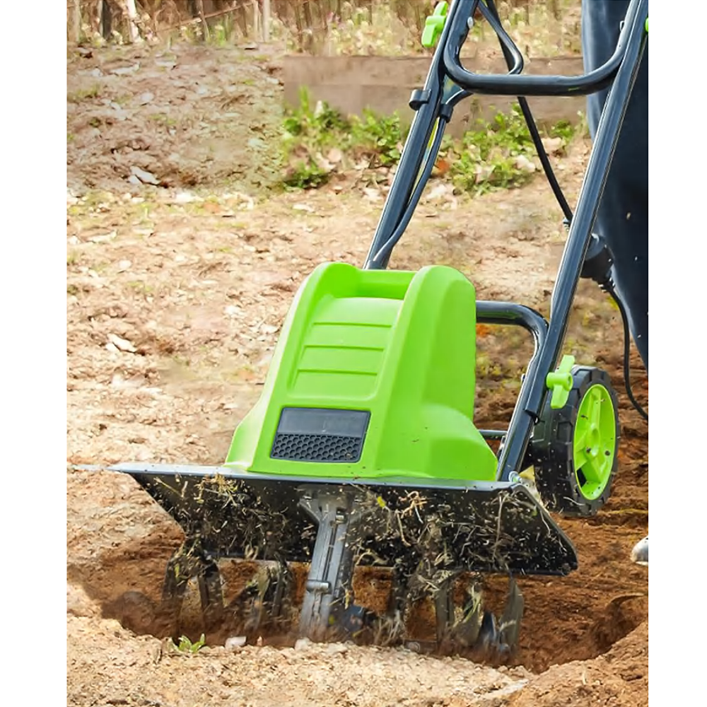For 1500W Electric Power Tille - Soil Tilling Cultivator recension och pris