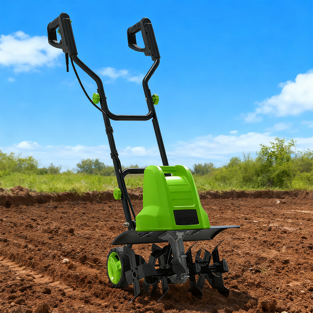 For 1500W Electric Power Tille - Soil Tilling Cultivator recension och pris