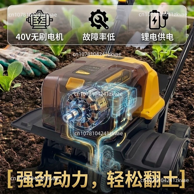 Brushless Micro Cultivator for - Soil Tilling Cultivator recension och pris