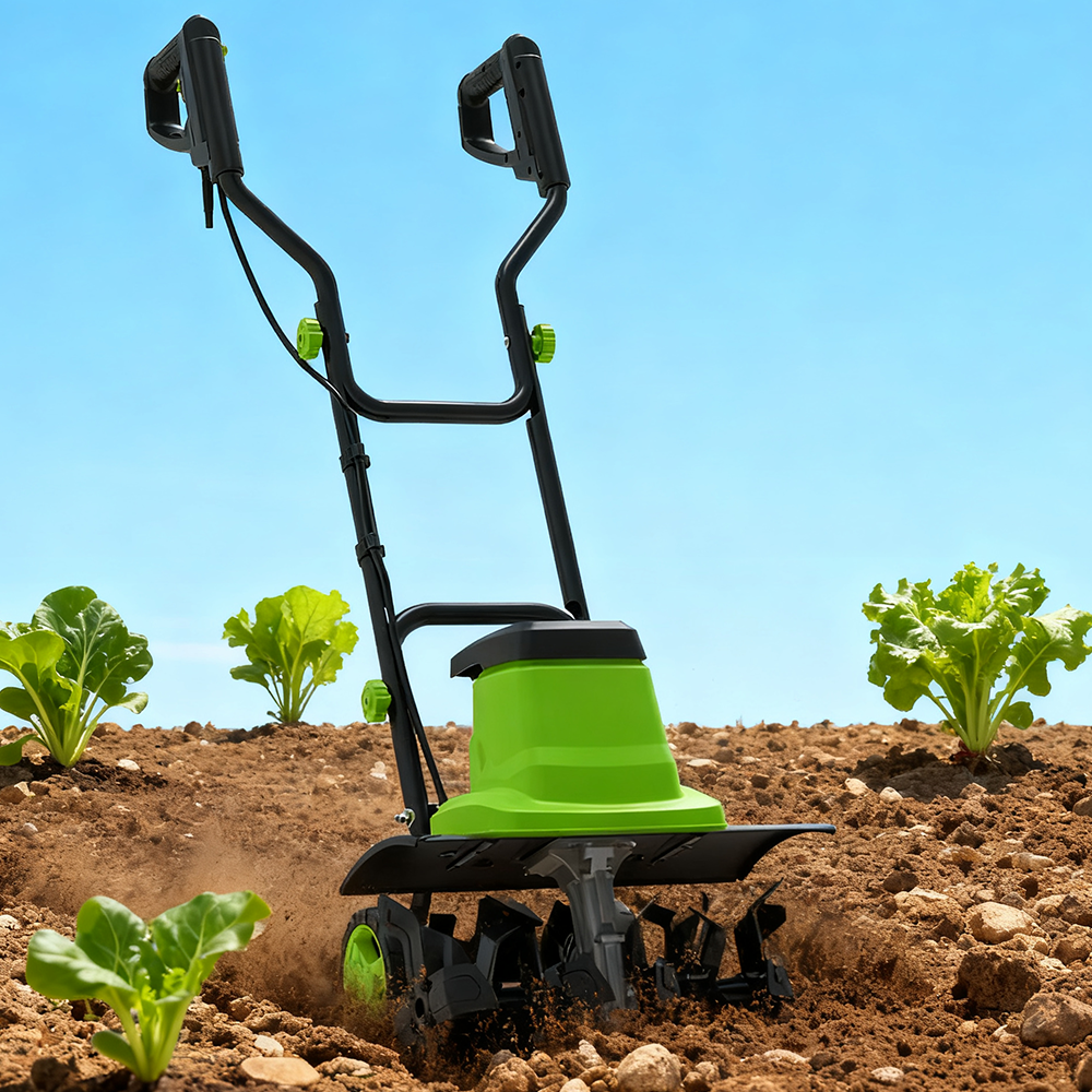 Vertak 1350W Electric Garden T - Soil Tilling Cultivator recension och pris