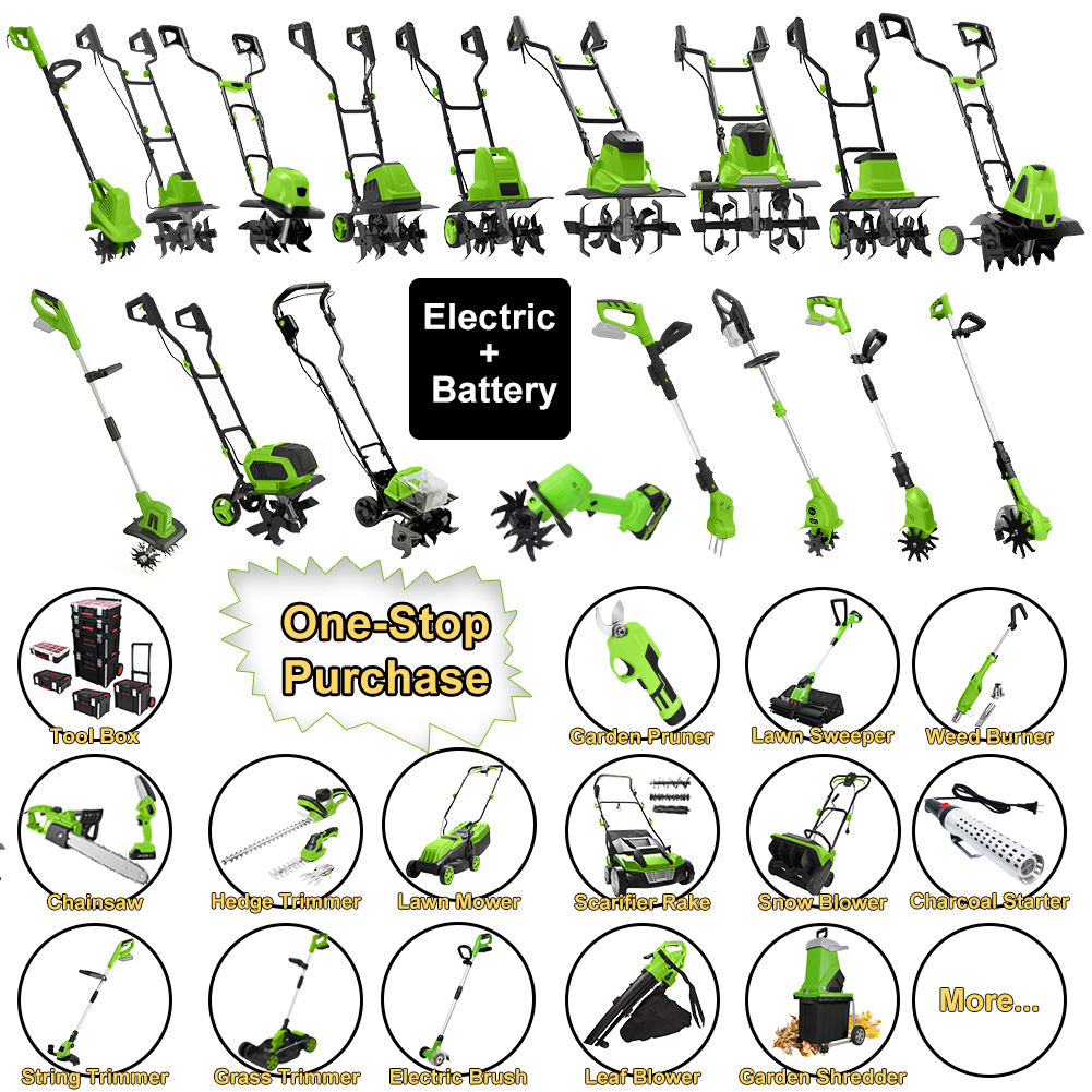 Vertak 1350W Electric Garden T - Soil Tilling Cultivator recension och pris