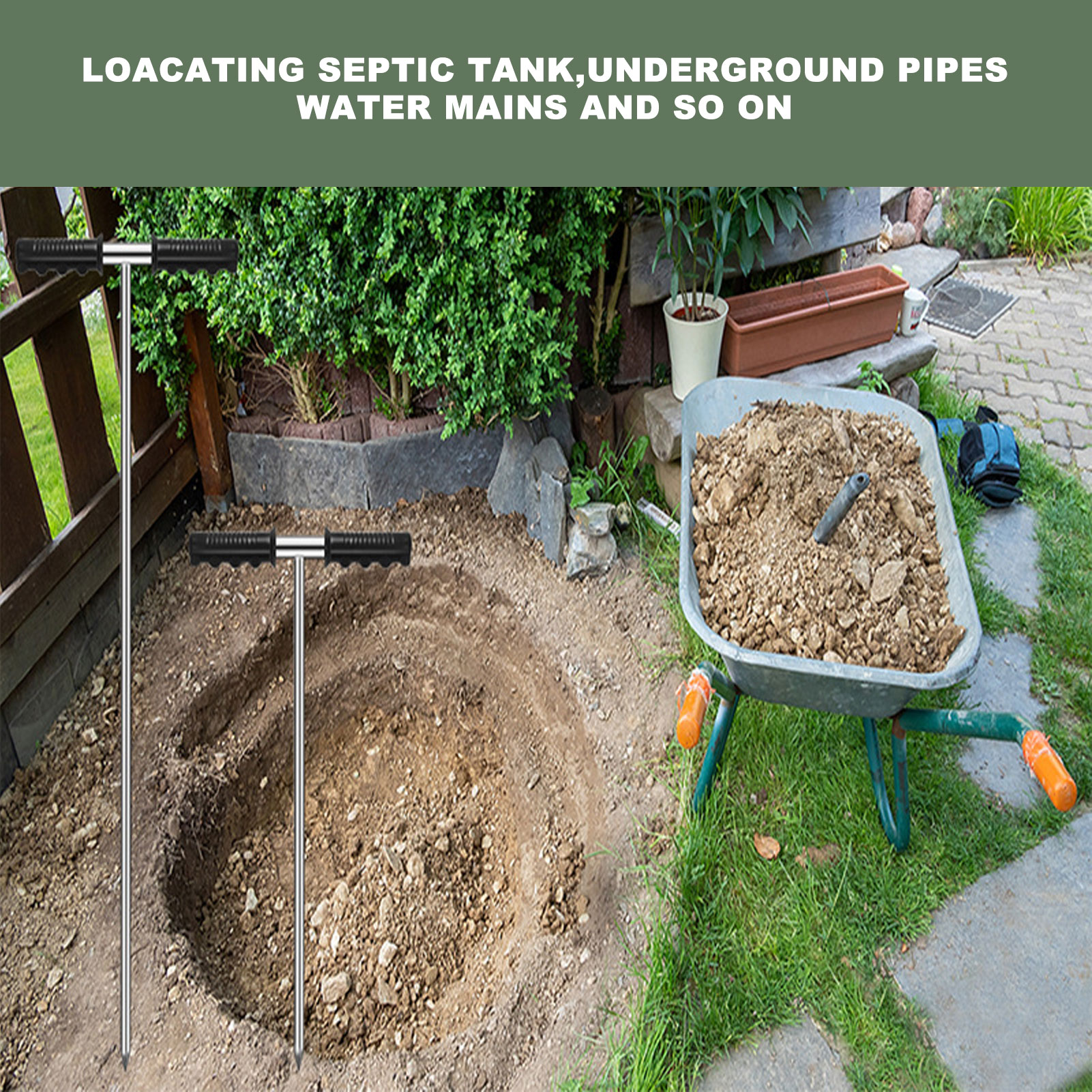 Soil Sample Probes Soil Sample - Agriculture Farming Tool recension och pris