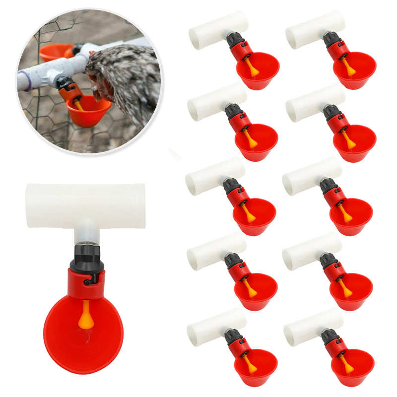 10Pcs Automatic Chicken Quail  - Chicken Nipple Drinker recension och pris