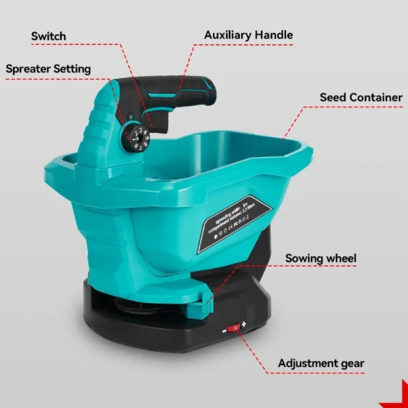 6 Gears Automatic Fertilizer S - Agriculture Farming Tool recension och pris