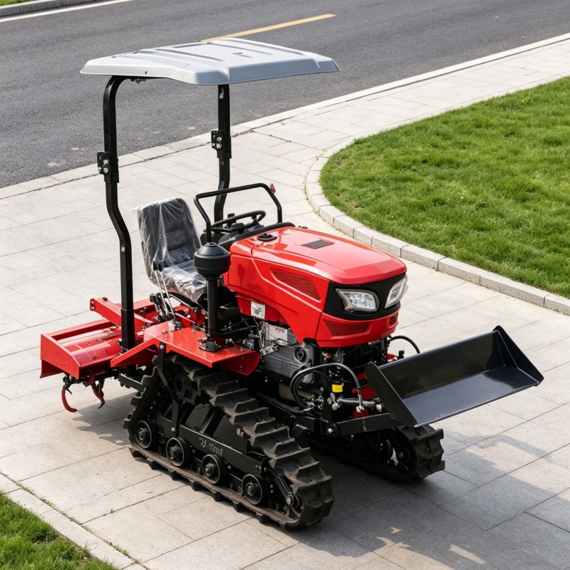 Customized All-terrain Crawler - Farming Agriculture Machine recension och pris