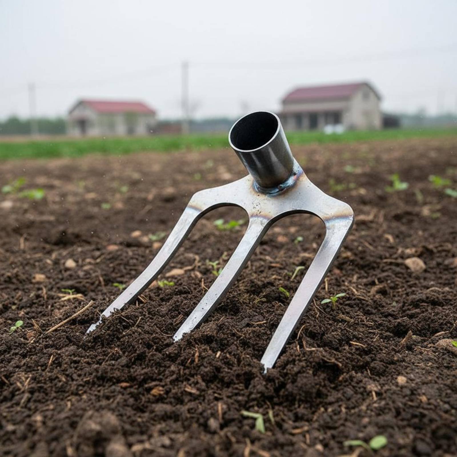 Steel Tilling Rake Head Sharp  - Soil Tilling Cultivator recension och pris