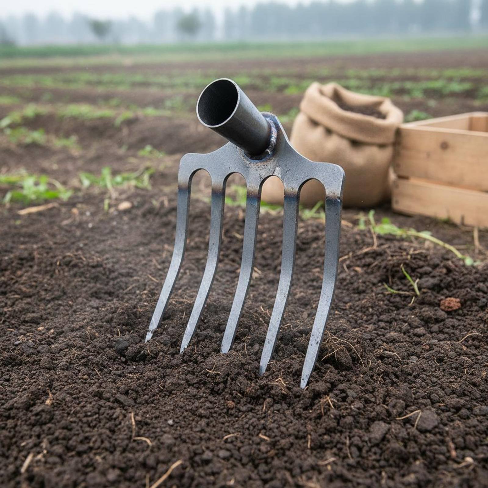 Steel Tilling Rake Head Sharp  - Soil Tilling Cultivator recension och pris