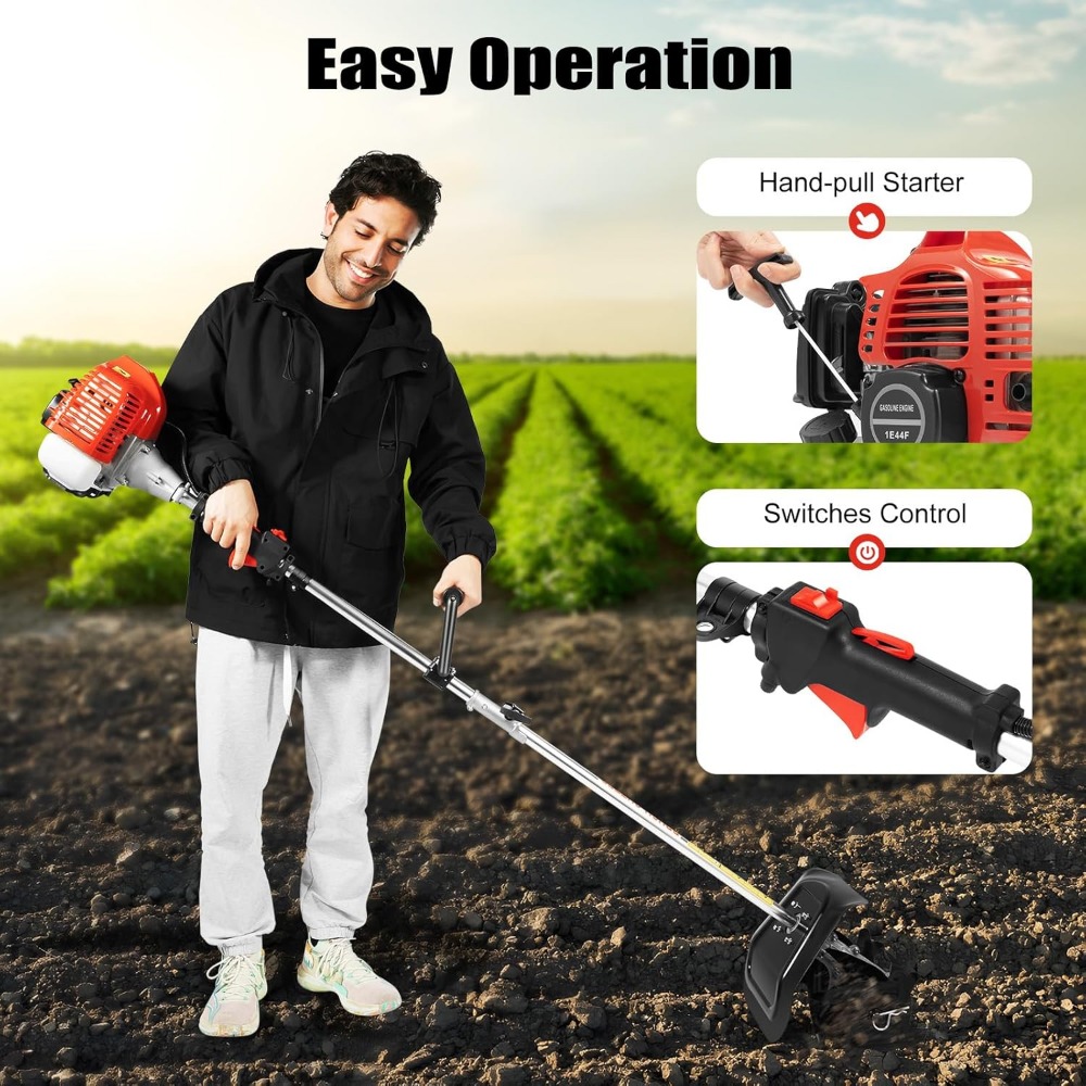51.7CC 1.45kW Gas Powered Cult - Soil Tilling Cultivator recension och pris