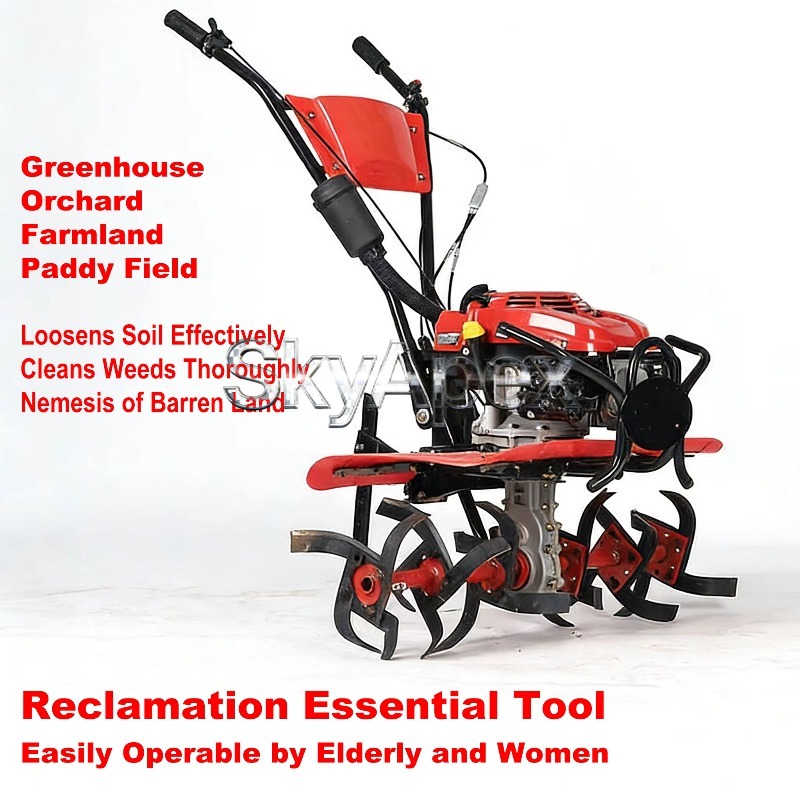Four Stroke Mini Farm Cultivat - Soil Tilling Cultivator recension och pris