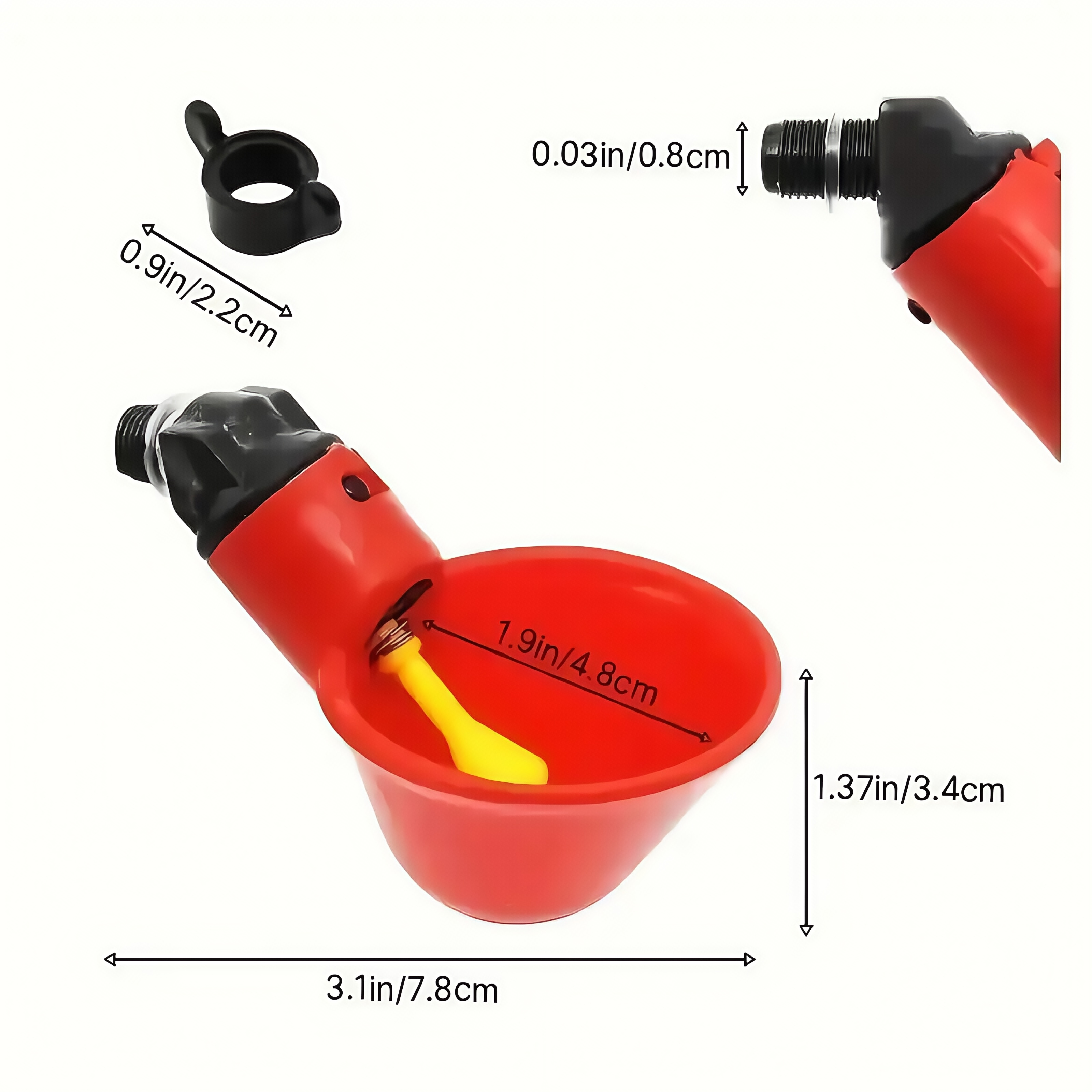 5/10/15Pcs Chicken Quail Hangi - Chicken Nipple Drinker recension och pris