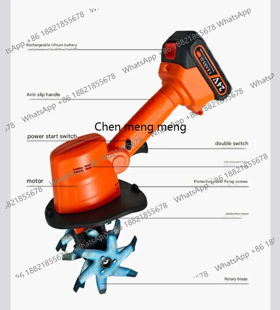 New arrive 2 In 1 Electric Gar - Soil Tilling Cultivator recension och pris