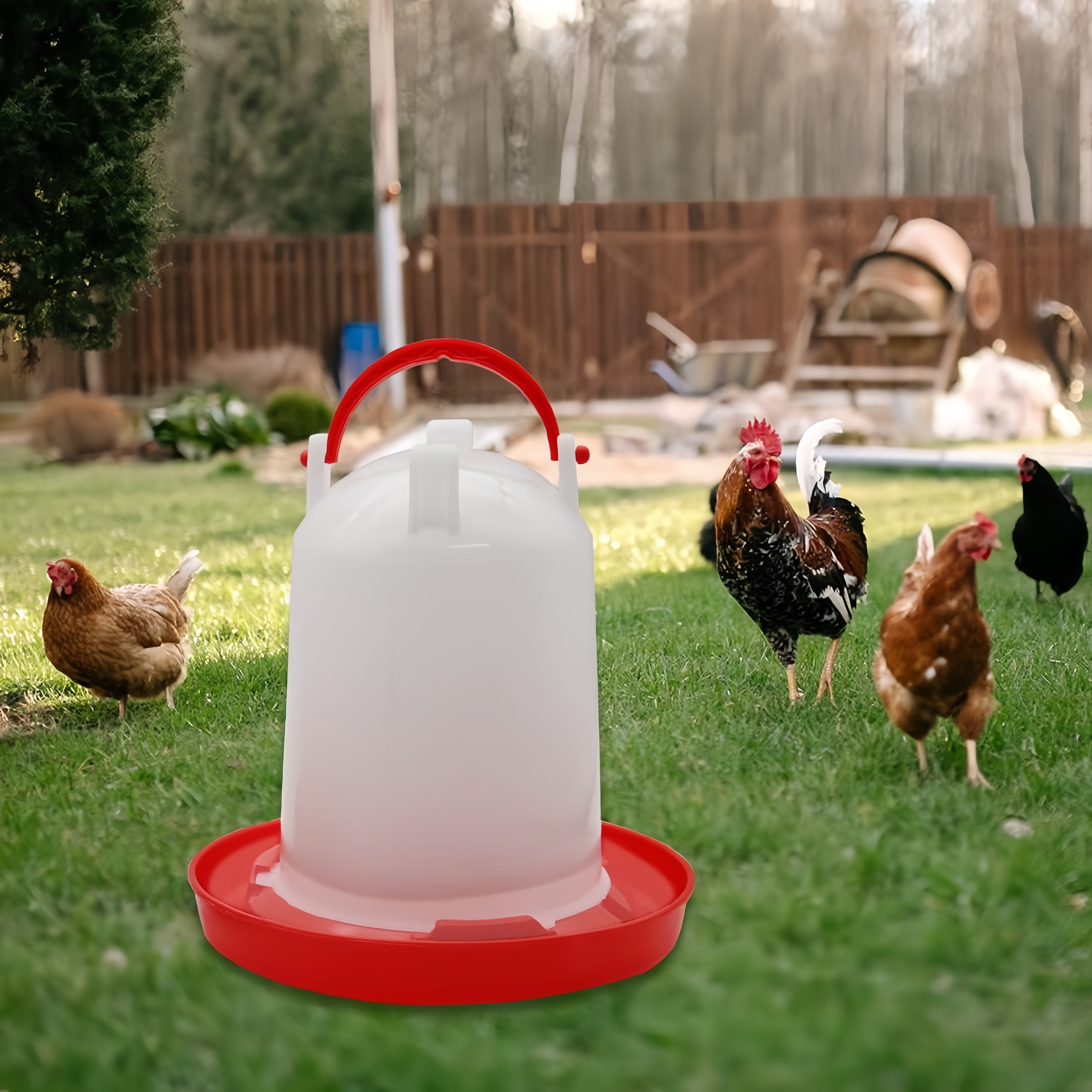 6L Automatic Chicken Coop Wate - Chicken Nipple Drinker recension och pris