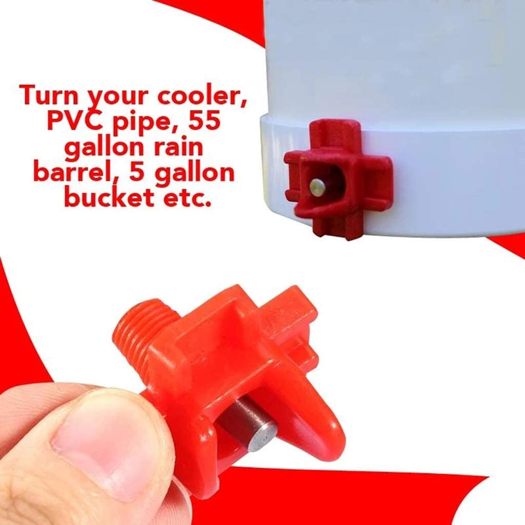 A84X-30Pcs Horizontal Side Mou - Chicken Nipple Drinker recension och pris