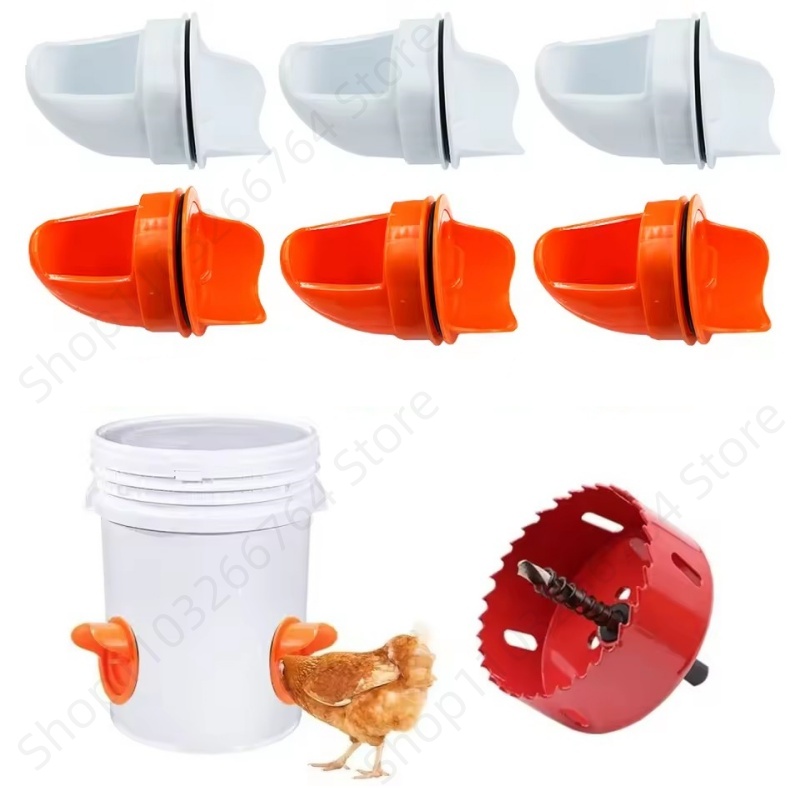 Automatic Gravity Chicken Feed - Chicken Nipple Drinker recension och pris